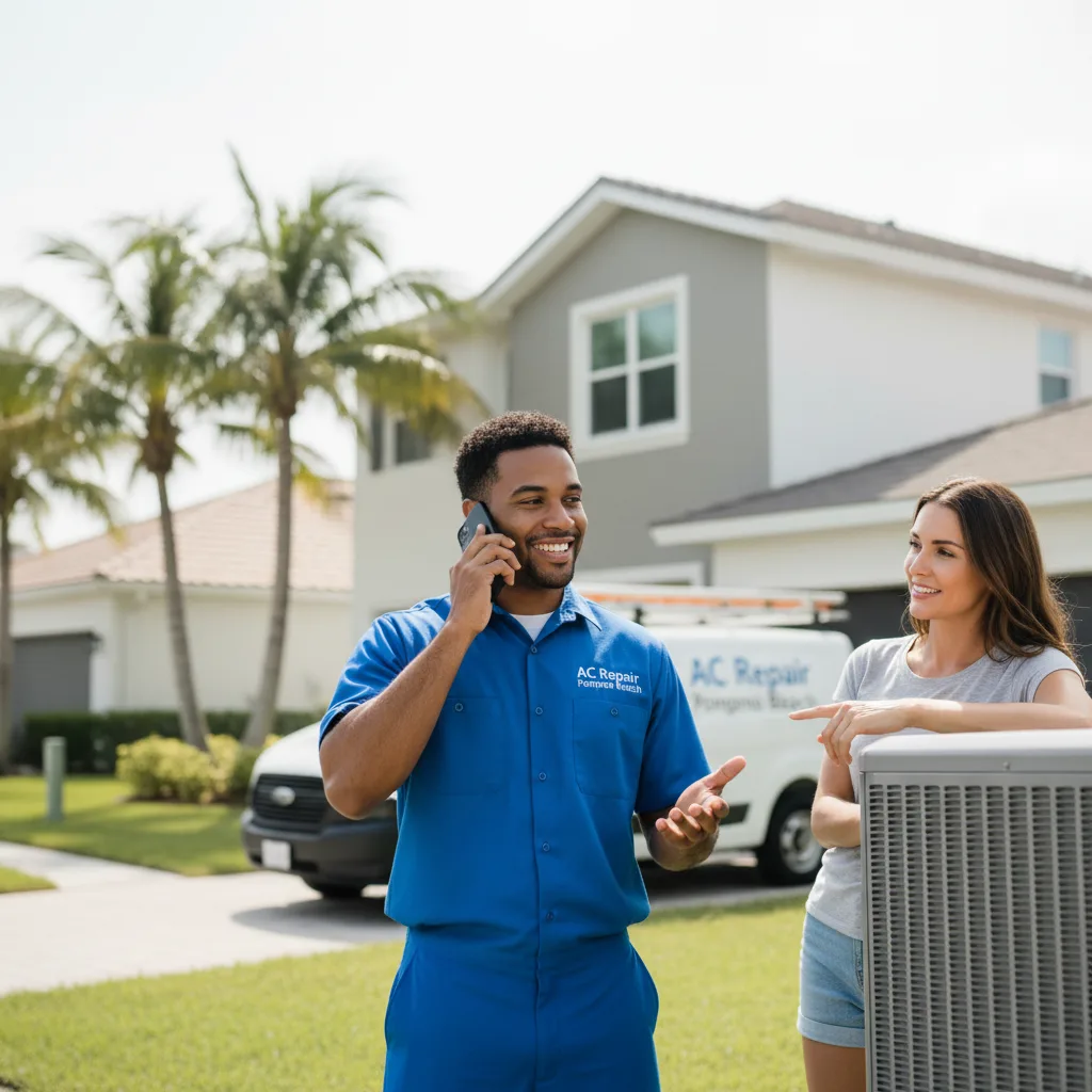 AC Repair Pompano Beach customer support in Mosca